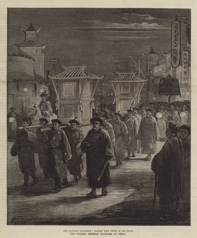 Le Mariage Impérial Chinois à Pékin - Felix Regamey