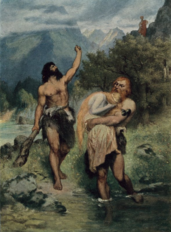 Les géants emportèrent Freia - Ferdinand Lecke