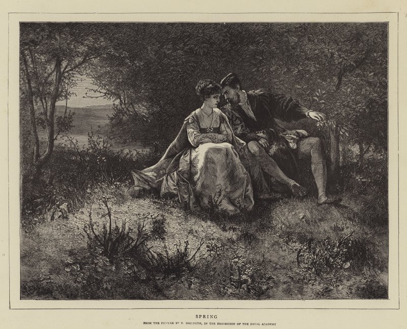 Printemps - Ferdinand Heilbuth