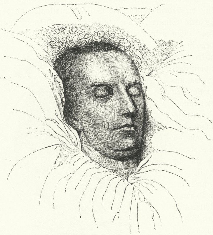 Le poète et dramaturge allemand Friedrich Schiller sur son lit de mort - Ferdinand Jagemann