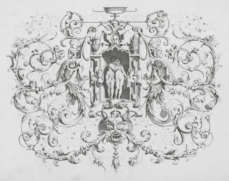 Ornement par Charles Klimsch (gravure) - Ferdinand Karl Klimsch