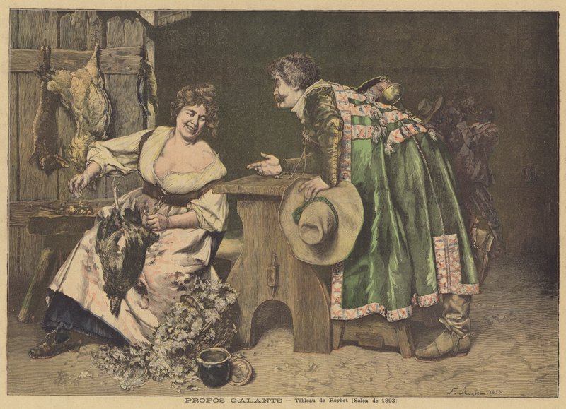 Propos galants - Ferdinand Roybet