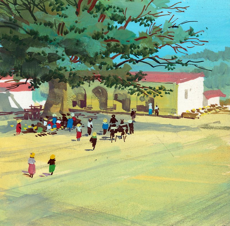 Tschiffely arrive à La Banda - Ferdinando Tacconi