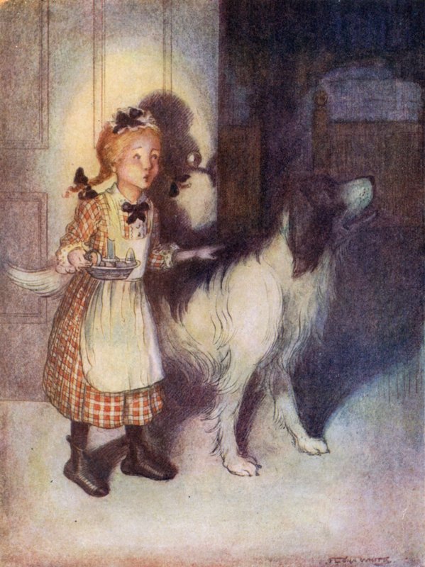 Eliza vérifiant si les enfants dorment - Flora White