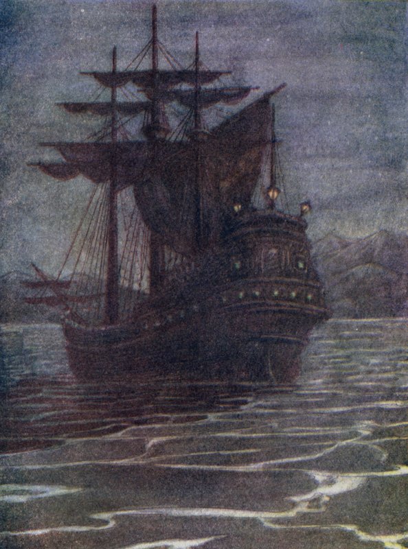 Vaisseau pirate, la maison du vieux Hook - Flora White