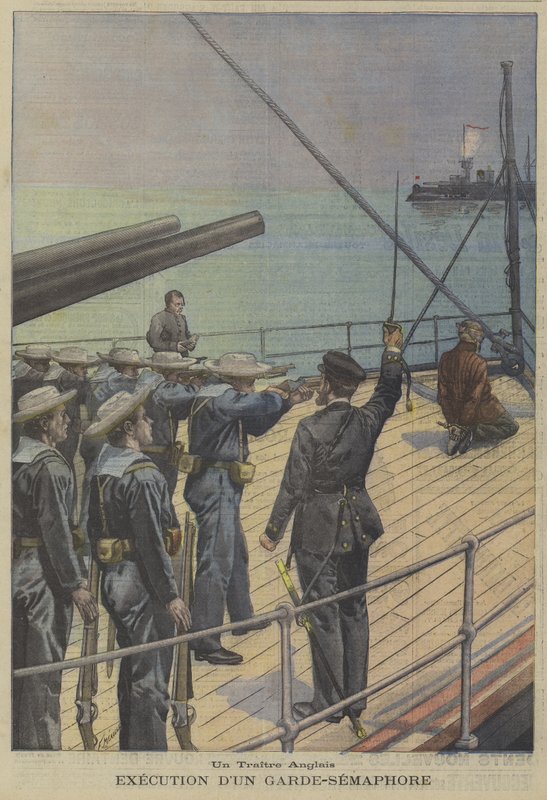 Un traître britannique : exécution d