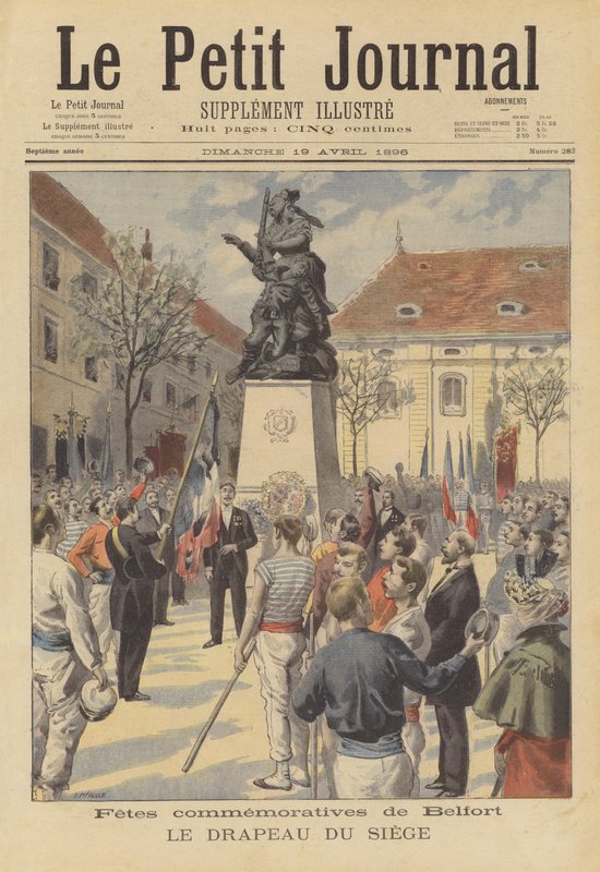 Commémoration du 25e anniversaire du siège de Belfort - Fortune Louis Meaulle