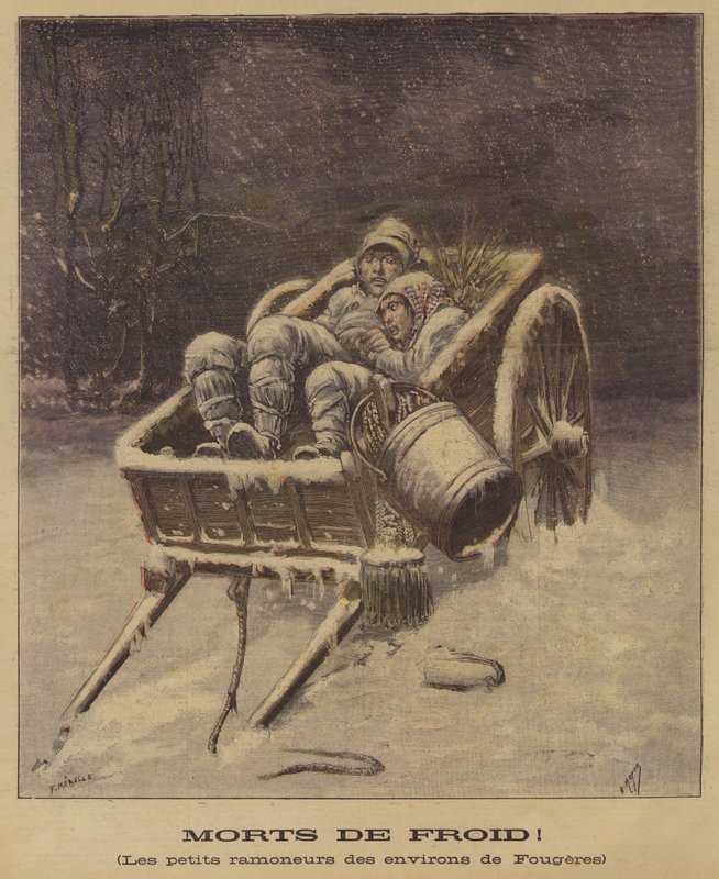 Mort de froid - Fortune Louis Meaulle