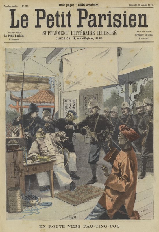 La révolte des Boxers : sur la route de Baoding, Chine - Fortune Louis Meaulle