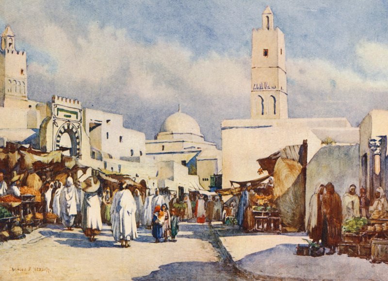 La Grande Rue, Kairouan - Frances Nesbitt