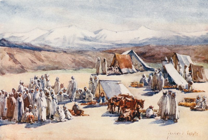 Jour de marché, Timgad - Frances Nesbitt