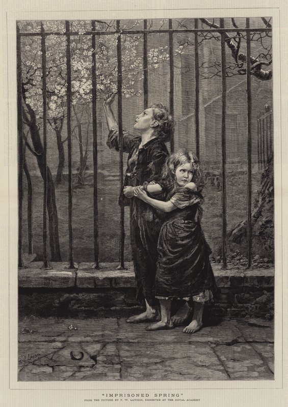 Printemps emprisonné - Francis Wilfred Lawson