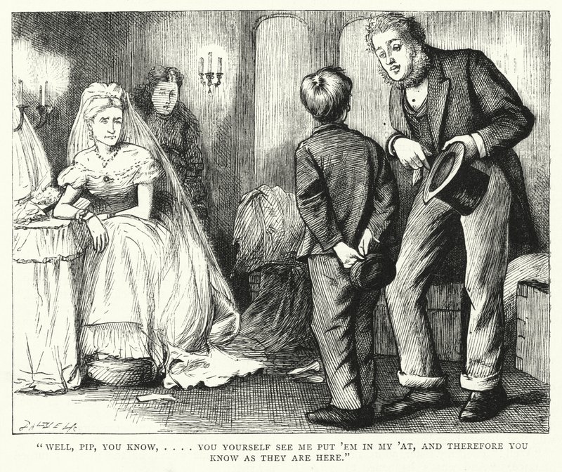 Illustration pour Les Grandes Espérances de Charles Dickens - Francis Arthur Fraser