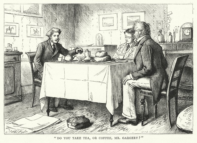 Illustration pour Great Expectations de Charles Dickens - Francis Arthur Fraser