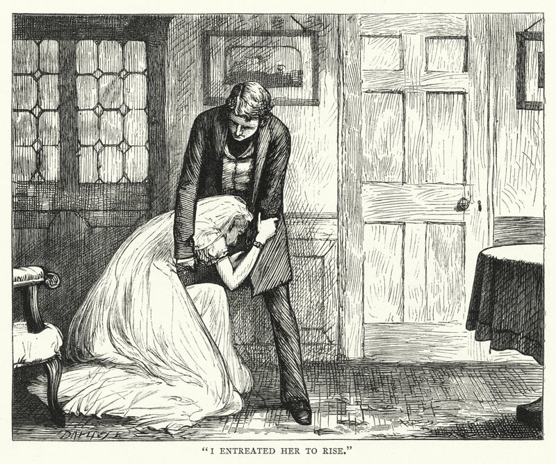 Illustration pour Les Grandes Espérances de Charles Dickens (gravure) - Francis Arthur Fraser
