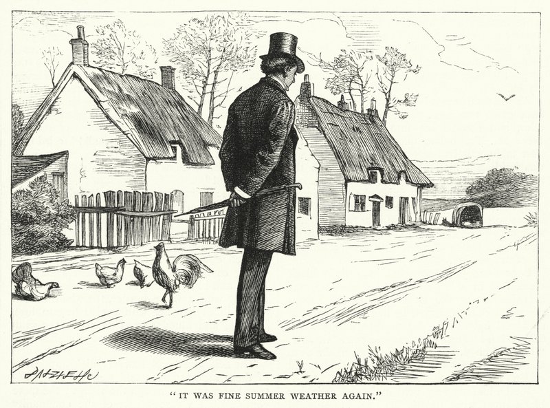 Illustration pour Les Grandes Espérances de Charles Dickens (gravure) - Francis Arthur Fraser