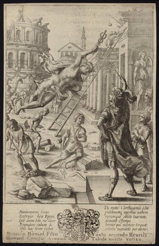 Énée et Mercure - Francis Cleyn