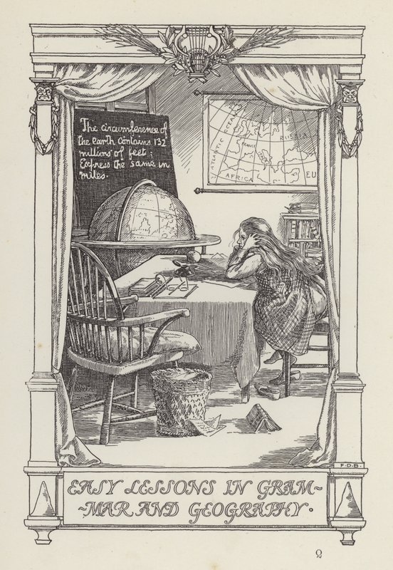 Un autre livre de vers pour les enfants : Leçons faciles de grammaire et de géographie (litho) - Francis Donkin Bedford