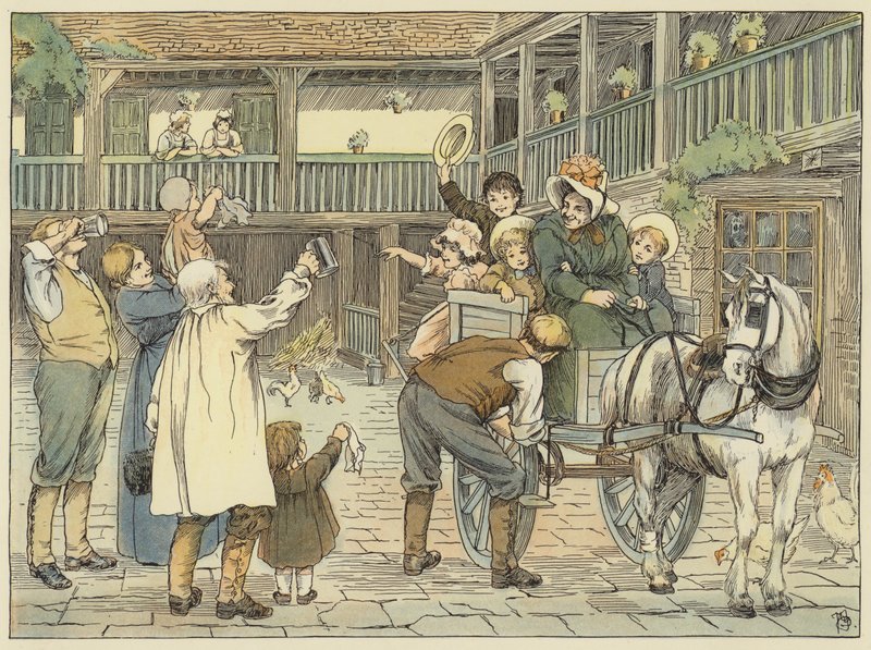 Ostler (lithographie couleur) - Francis Donkin Bedford