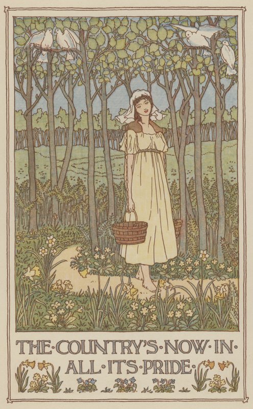 Le pays dans toute sa fierté (lithographie couleur) - Francis Donkin Bedford