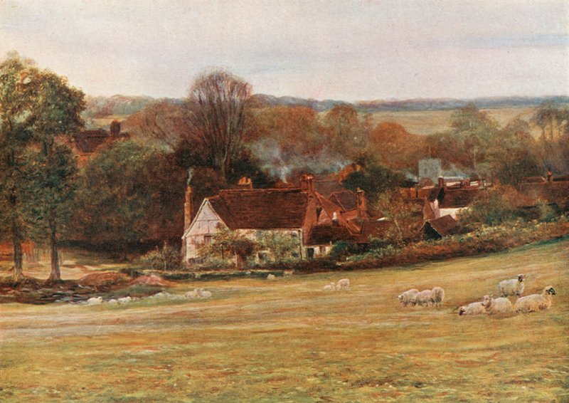 Cottage et Jardin de Milton, Chalfont St Giles - Francis S. Walker