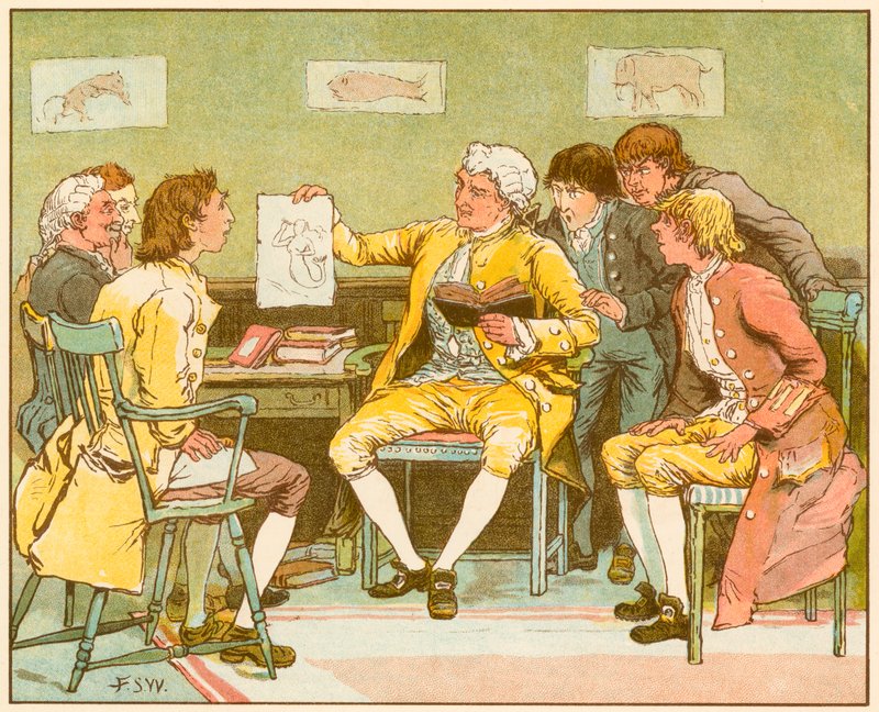Le Village abandonné par Oliver Goldsmith - Francis S. Walker