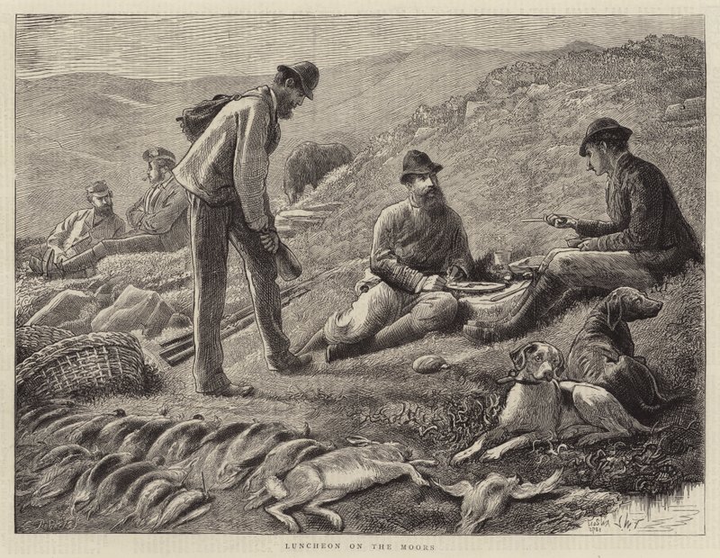 Déjeuner sur les landes - Francis Wilfred Lawson
