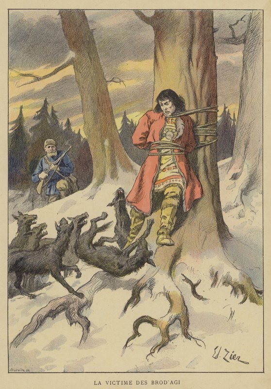 La Victime des Brodages - Francois Edouard Zier