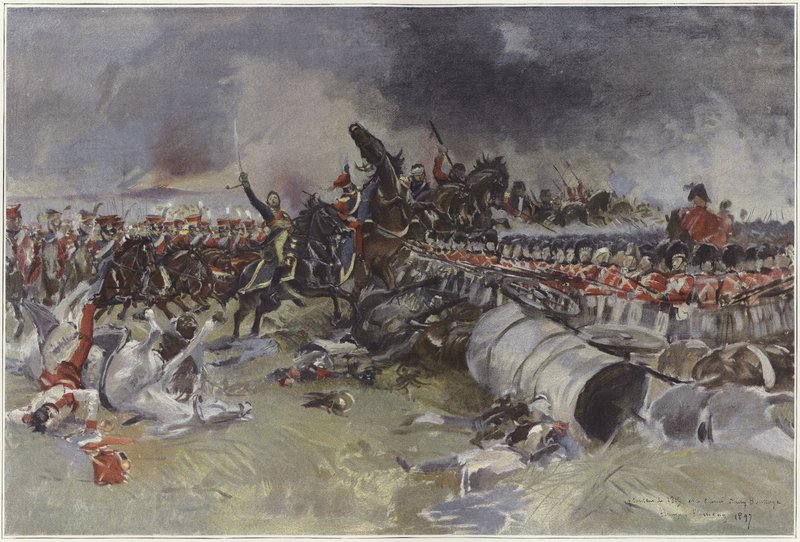 Bataille de Waterloo - Francois Flameng