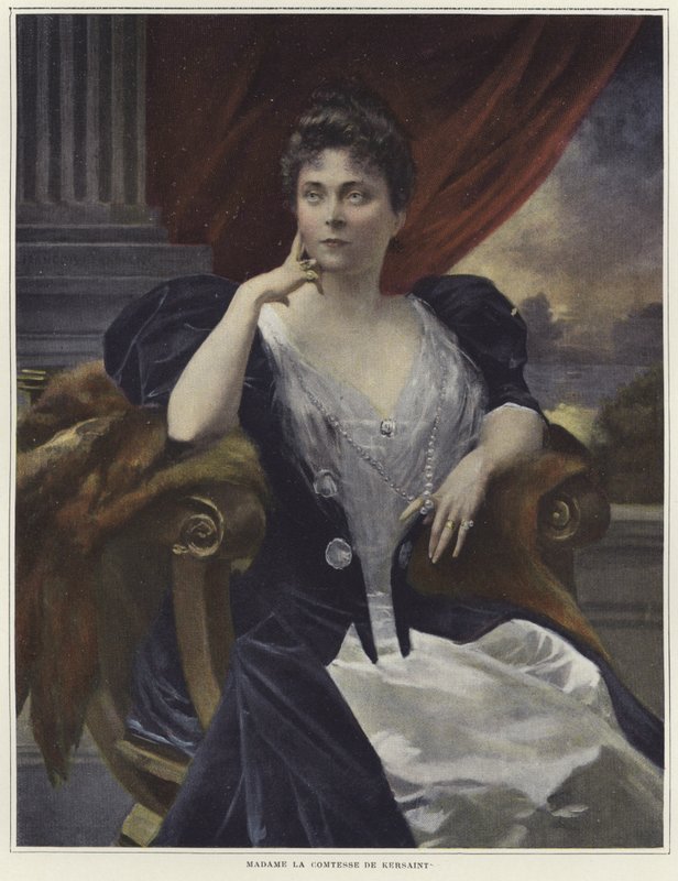 Portrait de Madame la Comtesse de Kersaint - Francois Flameng