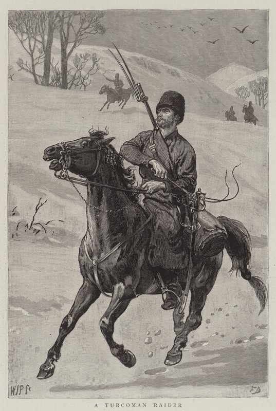 Un raider turcoman - Frank Dadd