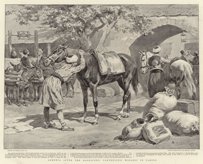 Arménie après les massacres, culte panthéiste à Tarse - Frank Dadd