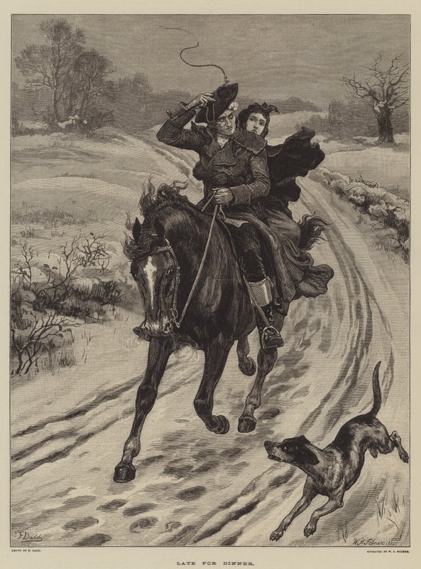 En retard pour le dîner - Frank Dadd