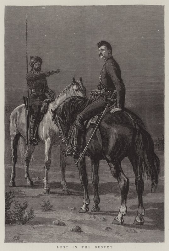 Perdu dans le désert - Frank Dadd