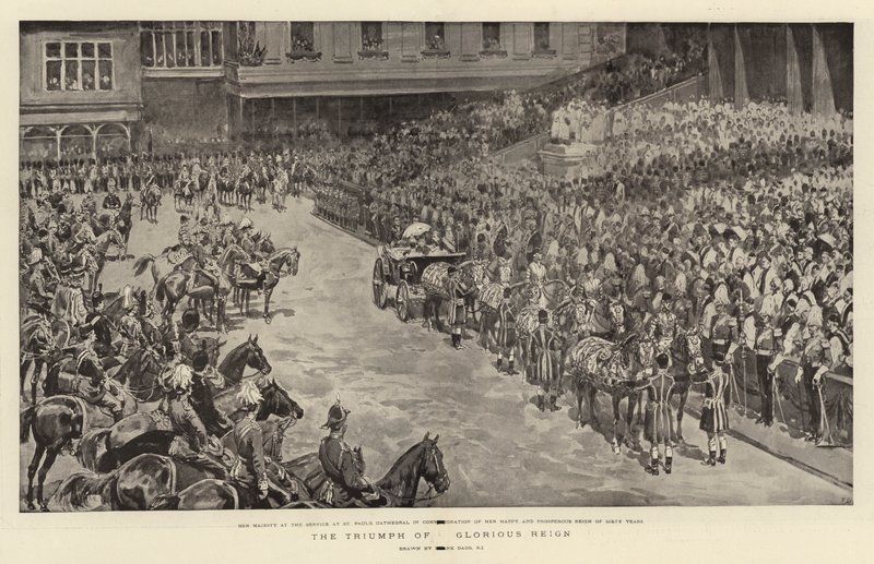 Le triomphe du règne glorieux - Frank Dadd