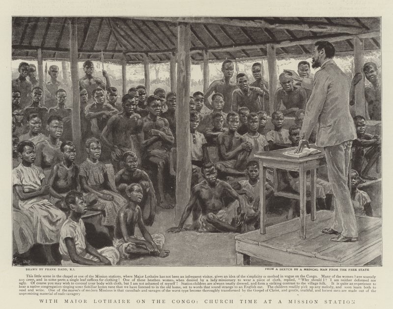 Avec le Major Lothaire sur le Congo, l