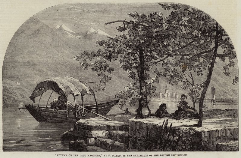 Automne sur le lac Majeur - Frank Dillon
