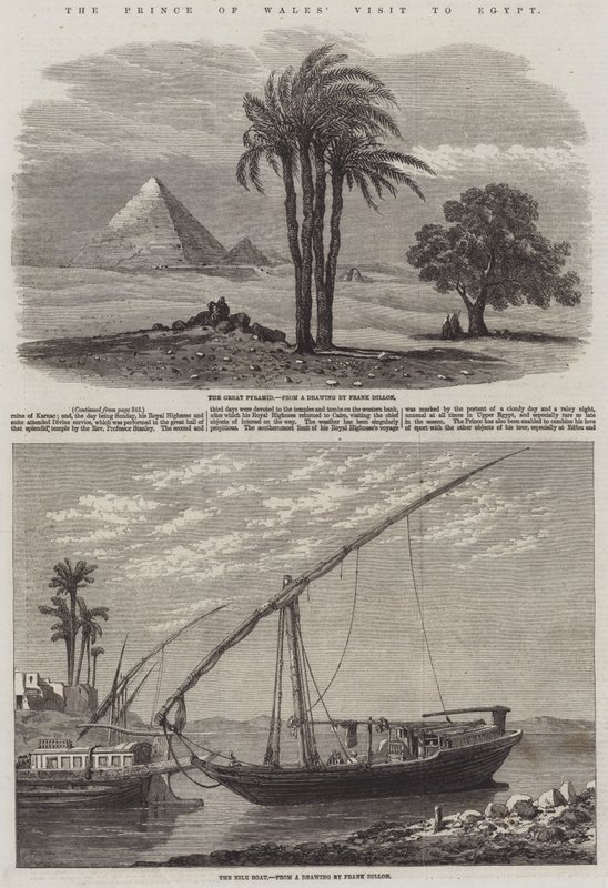 La visite du prince de Galles en Égypte - Frank Dillon