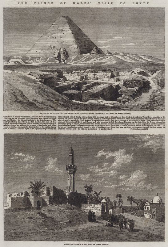 La visite du Prince de Galles en Égypte - Frank Dillon