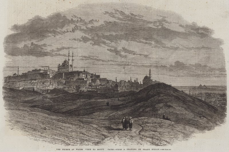 La visite du prince de Galles en Égypte, Le Caire - Frank Dillon