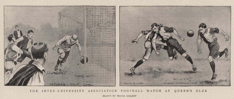 Le Match de football inter-universitaire au Queen