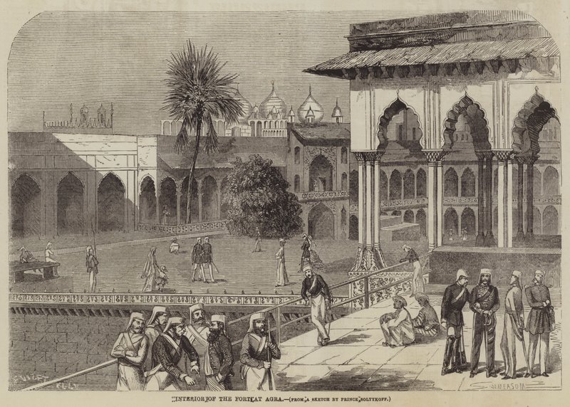 Intérieur du fort d