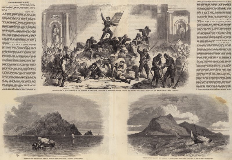 La Révolution en Sicile - Frank Vizetelly