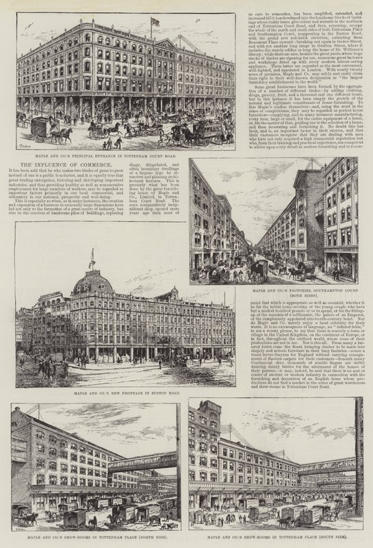 Publicité, Maple and Company - Frank Watkins