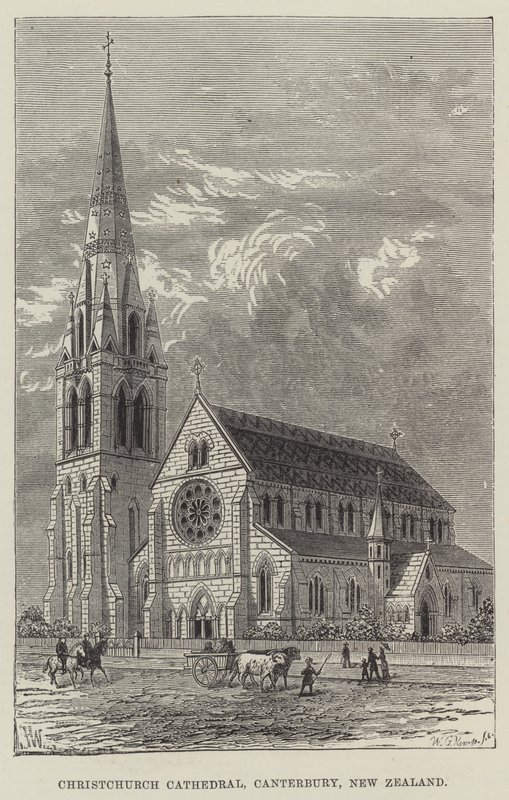 Cathédrale de Christchurch, Canterbury, Nouvelle-Zélande - Frank Watkins