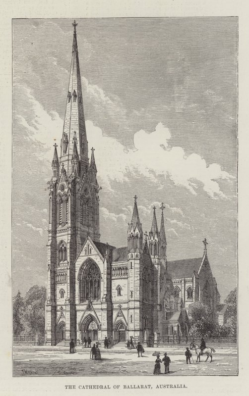 La cathédrale de Ballarat, Australie - Frank Watkins