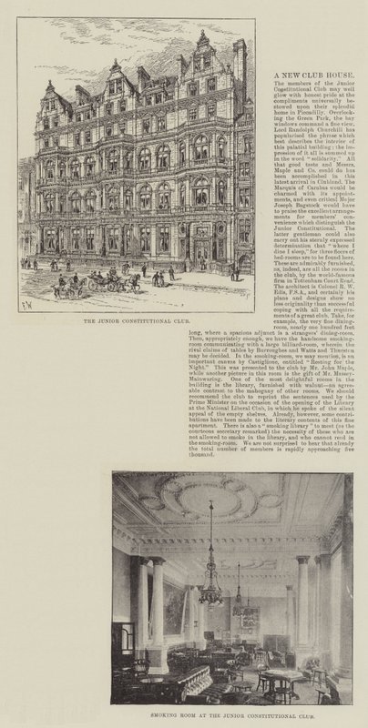 Le Junior Constitutional Club - Frank Watkins