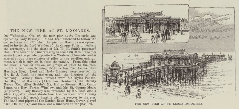 Le nouveau quai à St Leonards-on-Sea - Frank Watkins