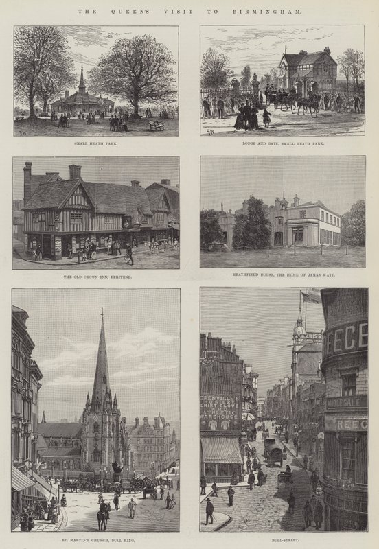 La visite de la reine à Birmingham - Frank Watkins