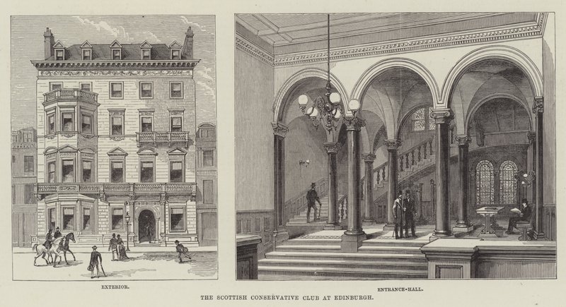 Le Club Conservateur Écossais à Édimbourg - Frank Watkins
